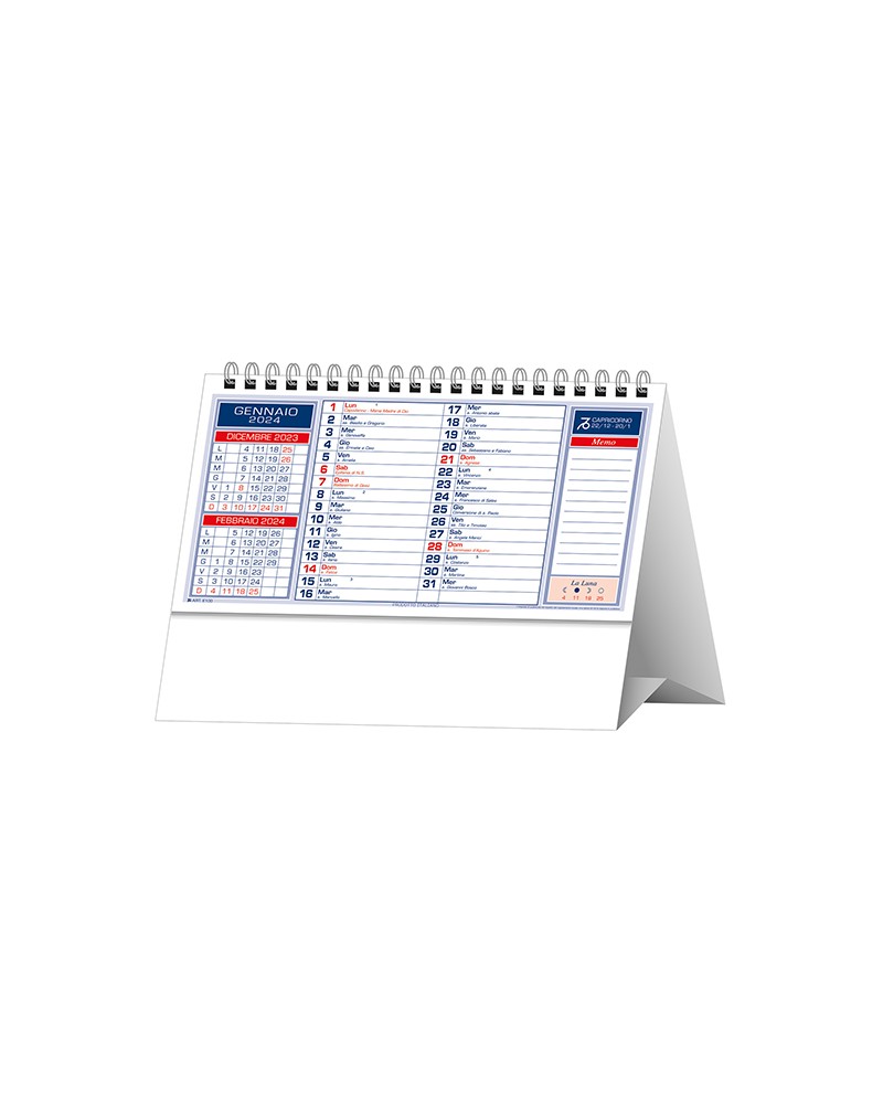 Basic da Tavolo - Calendari da Tavolo - Articoli Personalizzati Illustrati