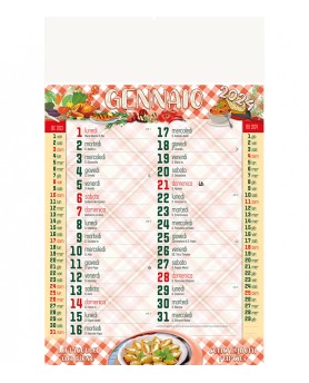 Calendari Ricettario Santa Teresa di Riva - Messina