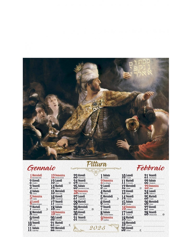 Calendari Illustrati 6 Fogli Grandi Maestri Santa Teresa di Riva - Messina