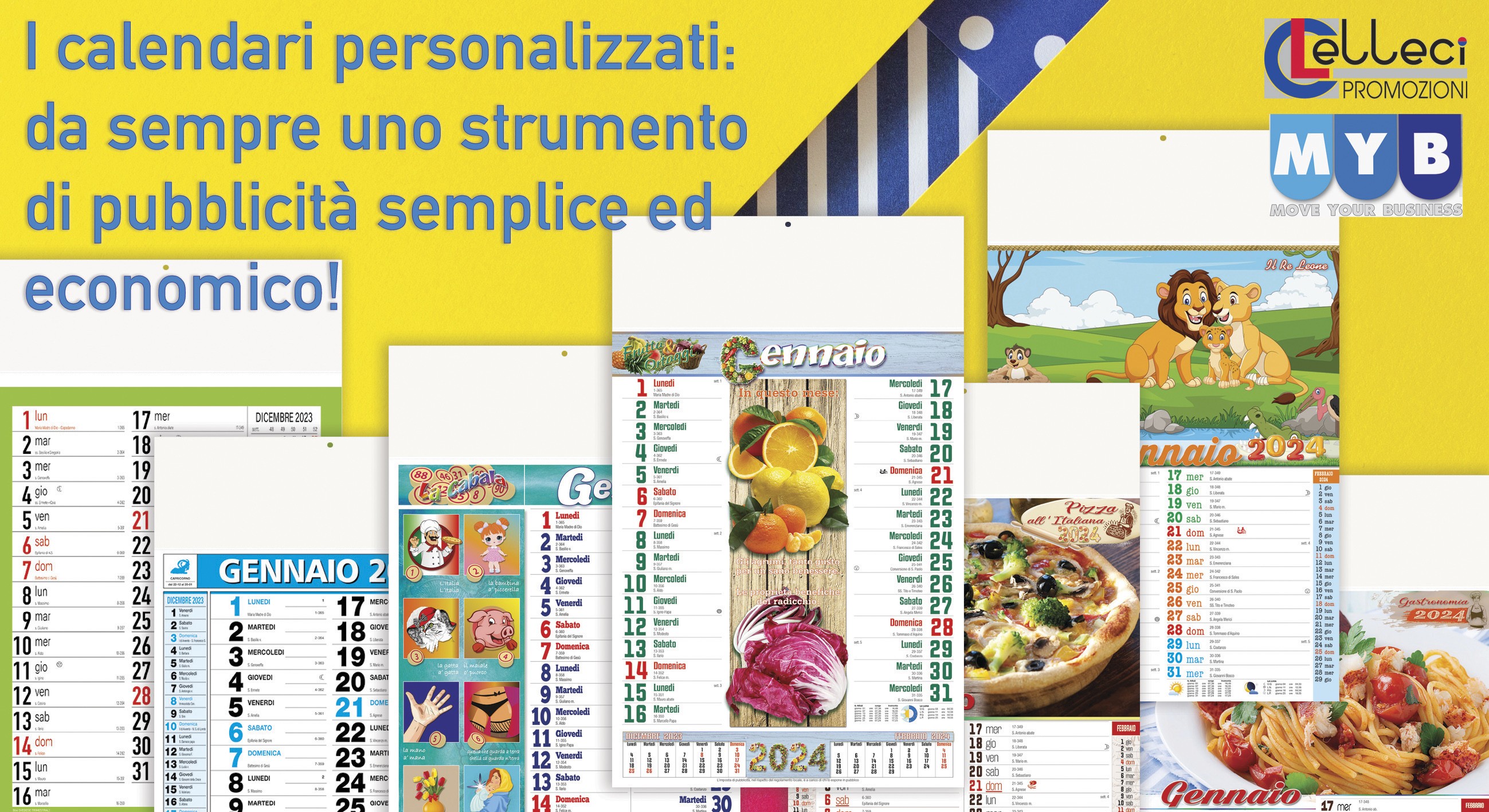 Calendari Illustrati Personalizzati - L.C. Promozioni Messina